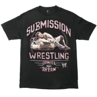 Daniel Bryan Submission Wrestling WWE Black T shirt