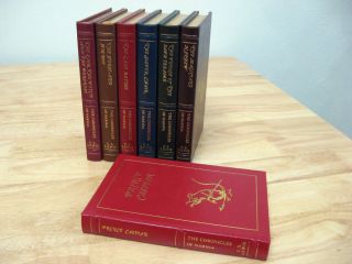 Easton Press The Chronicles of Narnia by C.S. Lewis Seven Volumes