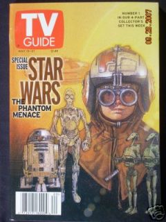 TV Guide May 15   21, 1999 Anakin Skywalker Star Wars