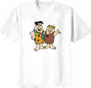 The Flintstones Fred and Barney Cartoon T Shirt