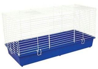 NEW Blue White Tiny Animal Cage.Guinea Pigs.Ferrets.H amsters.Rabbit s