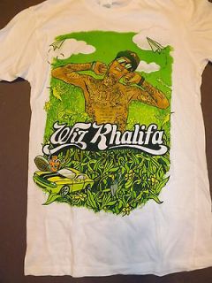 WIZ KHALIFA Party All Day Night T Shirt **NEW concert band tour music