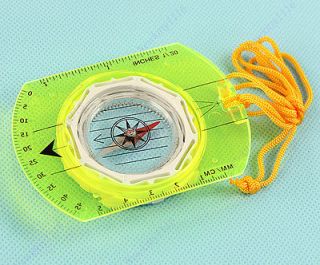 Travel Navigation Baseplate Ruler Map Scale Compass Scouts Camping