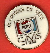 pepsi olympic pin cjms 1280 media pin from canada time