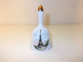 Porcelain bell Paris Tour Eiffel Limoges France