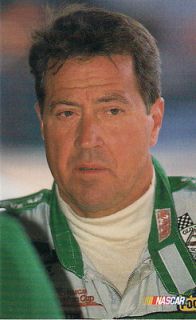 Nascar Harry Gant #33 Postcard Sponsor Skoal Bandit Racing Owner Leo