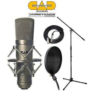 CAD GXL2200 Mic Set Shockmount Cable JamStand Filter