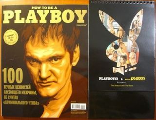 PLAYBOY #13 2012 HOW TO BE A PLAYBOY + CALENDAR 2013 Quentin Tarantino
