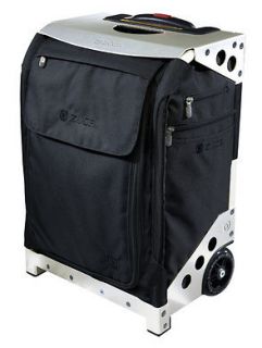 Zuca Flyer Travel Bag and Silver Frame   Fits in overhead bins