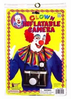 GIANT CLOWN INFLATABLE CAMERA PAPARAZZI PARTY DECORATION NEW