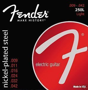 Fender 250L Electric Guitar Strings $3.99   250 L For All Electrics