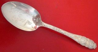 King George VI Coronation Spoon with Therell Always Be An England In