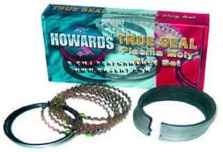 Howards Cams SB Chevy Plasma Moly Piston Rings 1/16 1/16 3/16 4.045