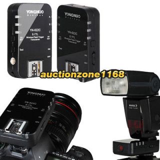  622C Wireless E TTL Flash Trigger for Canon 5D Mark III 600D 650D 7D