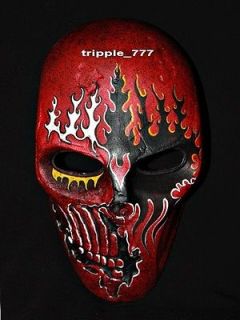 ARMY of TWO GIFT PAINTBALL AIRSOFT BB GUN HELMET FANCY MASK R2 Red