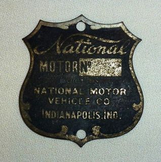 RARE FIND” AN ORIGINAL CAR “ID” TAG FROM the “NATIONAL