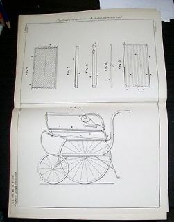 MAIL CARTS PATENT. WILSON, SILVER CROSS WORKS, LEEDS. 1901 VINTAGE
