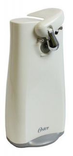 OSTER 3151 Electric Kitchen Tall Can Opener w/Knife Sharpener   White