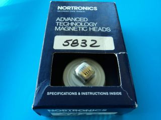 5832 NORTRONICS MAGNETIC TAPE HEAD NEW OLD STOCK