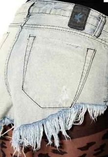 ONE TEASPOON ROLLERS DENIM SHORTS / PEROXIDE / BRAND NEW WITH TAGS