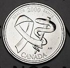 Canada 2000 April Health 25 cents BU Millenium Series Canadian
