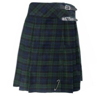 New Black Watch 20 Scottish Highland Kilt Skirt   US4   US26