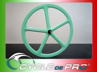 Fixie Road Track Bike 700c 100mm Front Glossy Celeste color brand NEW