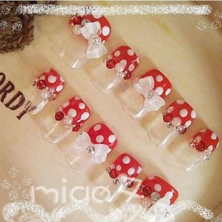 HappyNewYear Style Japanese Style 3D Fasion Nails Handmade mikey mouse