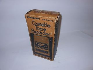 Vintage Panasonic Cassette Tape Recorder
