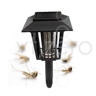 Garden Killer Solar Insects Catcher LED White Lights / UV Lamp