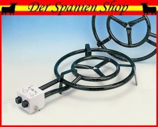 Paella Gas Burner, 40cm, 2 Ring from Spain, 11,4 KW