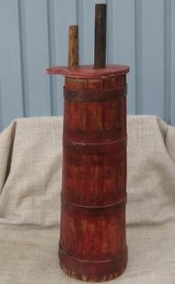 wooden butter churn in Collectibles