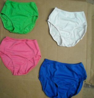 NEW CHEER DANCE TRUNKS BRIEFS SPANKS BLOOMERS CH/ADULT