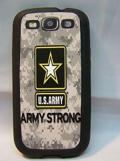 Samsung Galaxy S3 i 9300 Phone Cover Case US ARMY ARMY STRONG CAMO