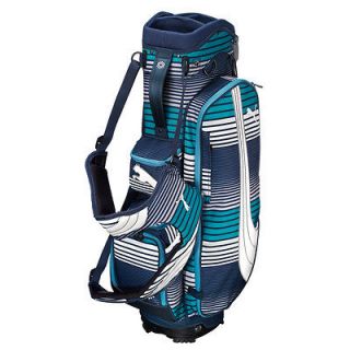 NEW Puma Formation Golf Stand Bag Blue Multi 5 Way Top Walking / Carry