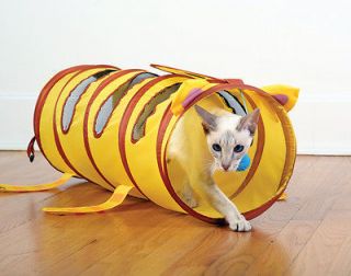 Cat Tunnel Pop Up Crawl Tunnel Kitty Pet Play Tunnel Indoors Outdoors