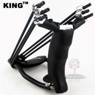 Die Casting Aluminium Stainless Heavy Wrist Catapult + Cowhide cover