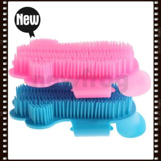Cat Dog Rabbit Massage Groom Pet Bath Glove Brush Comb Handle Soft