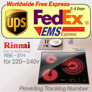 Rinnai RBE 31H Built in Touch Hi Light Range Electric Stove Cooktop
