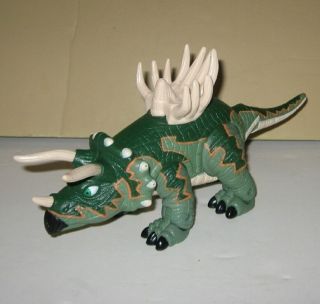 Fisher Price Imaginext Adventures Raider Trample Triceratops Dinosaur