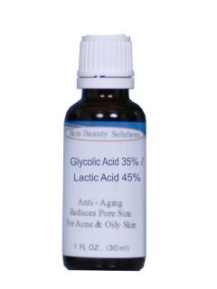 oz GLYCOLIC 35% Acid / LACTIC 45% Acid Peel Combo