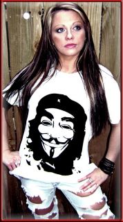 Che Guevara V for Vendetta T shirt All sizes Rare