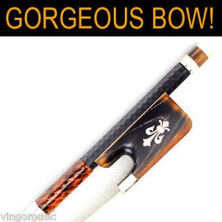 BRAIDED Carbon Fiber Cello Bow Grid NEW for PRO. Player