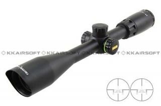 Center Point TAG 4 15x44 mm Red Green illuminated Rifle Scope 02010