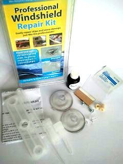 Glass Repair Kit for Easy Stone and Chip Damage on Automobile SUV RV