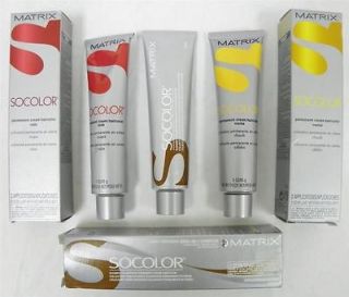 SoColor Permanent Hair Color With Cera Oil (Your Choice # 8 11) 3oz