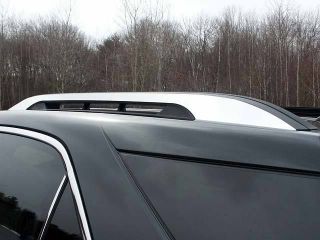 2010 2012 Chevy Equinox 2pc Roof / Luggage Rack Stainless Steel Trim
