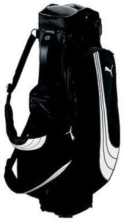 NEW Puma Formation Golf Stand Bag BLACK 5 Way Top Walking / Carry Bag