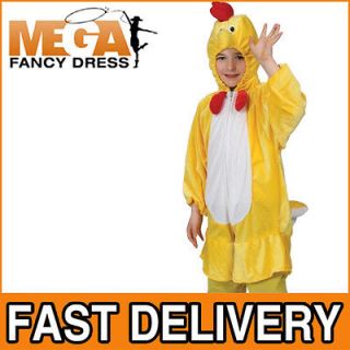 Yellow Easter Chick Chicken Animal Fancy Dress Boys Girls Childs