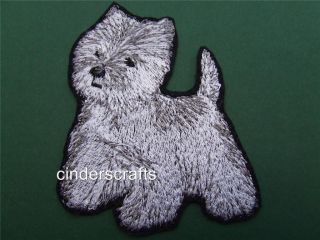 Personalised Towel Sets Embroidered West Highland Terrier